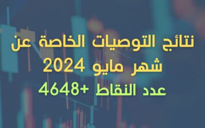 توصيات فوركس مجانية: نتائج قناة التوصيات الخاصة لشهر  مايو 2024 +4648 نقطة