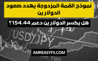 توقعات الدولار ين 2026: هل ينهي نموذج “القمة المزدوجة” أسطورة صعود USD/JPY؟